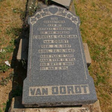 OORDT Cornelia Carolina, van 1897-1942