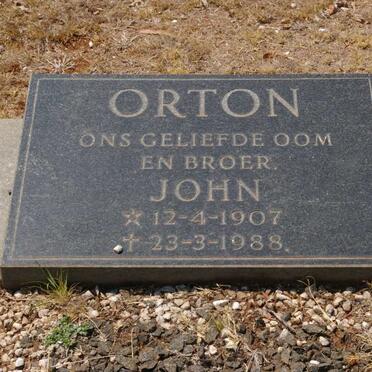 ORTON John 1907-1988