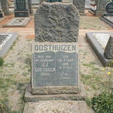 OOSTHUIZEN J.J. 1865-1950