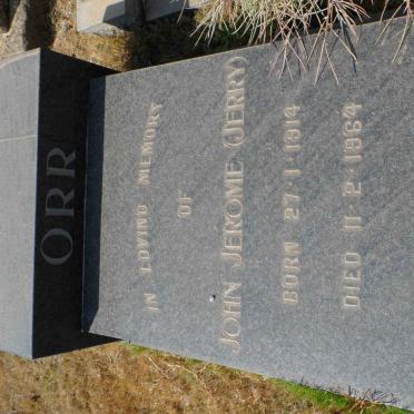 ORR John Jerome 1914-1964