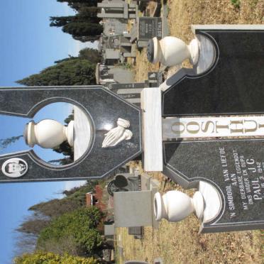 OOSTHUIZEN Paul J.C. 1942-1993