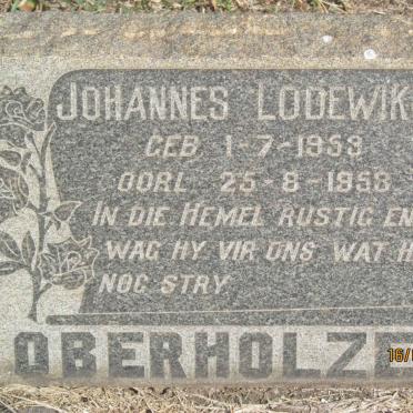 OBERHOLZER Johannes Lodewikus 1953-1953