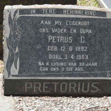 PRETORIUS Petrus C. 1892-1963