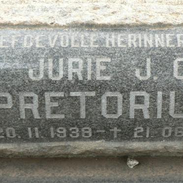 PRETORIUS J.G. 1938-1969