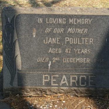 PEARCE Jane Poulter -1914