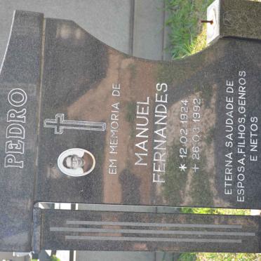 PEDRO Manuel Fernandes 1924-1992