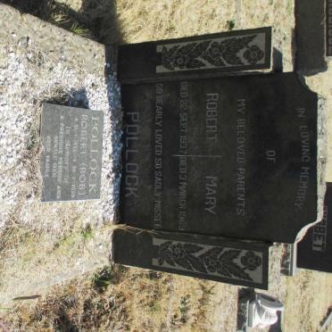 POLLOCK Robert -1937 &amp;  Mary -1969 :: POLLOCK Robert 1922-2003