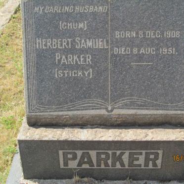 PARKER Herbert Samuel 1908-1951