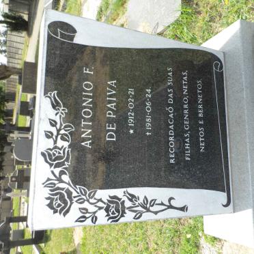 PAIVA Antonio F., de 1912-1981