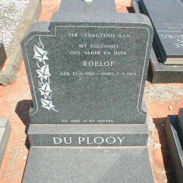 PLOOY Roelof, du 1910-1975
