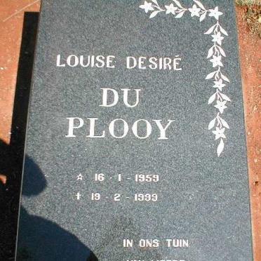 PLOOY Louise Desiré, du 1959-1999