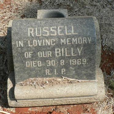 RUSSELL Billy -1969