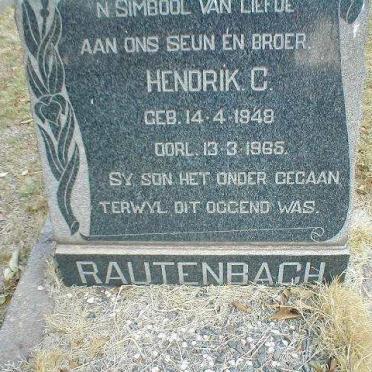 RAUTENBACH Hendrik C. 1948-1965