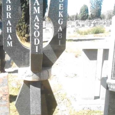 RAMASODI Abraham Segabi 1956-1997