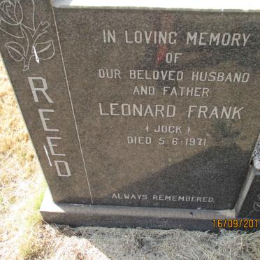 REED Leonard Frank  -1971
