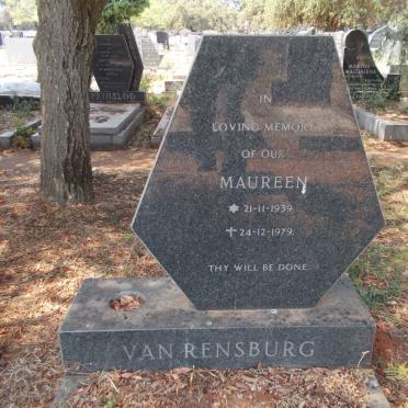 RENSBURG Maureen, van 1939-1979