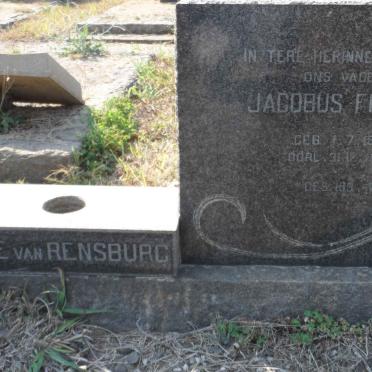 RENSBURG Jacobus Frederik, Janse van 1874-1956 &amp; Christina Maria BASSON 1879-1956