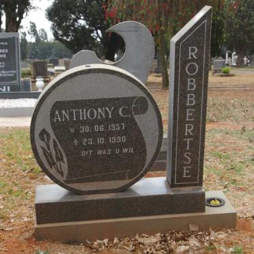 ROBBERTSE Anthony C. 1957-1990