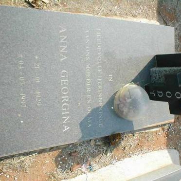 ROODT Anna Georgina 1929-1997