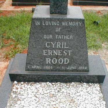 ROOD Cyril Ernst 1905-1994