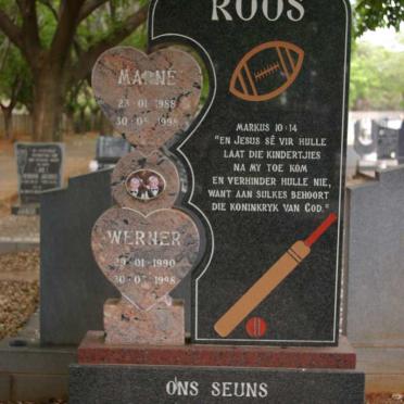 ROOS Marné 1988-1998 :: ROOS Werner 1990-1998