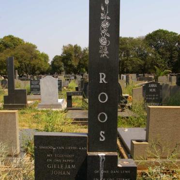 ROOS Gielejam Johan 1938-1974