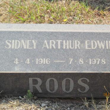 ROOS Sidney Arthur Edwin 1916-1978
