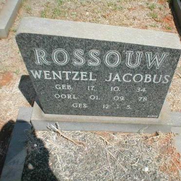 ROSSOUW Wentzel Jacobus 1934-1978