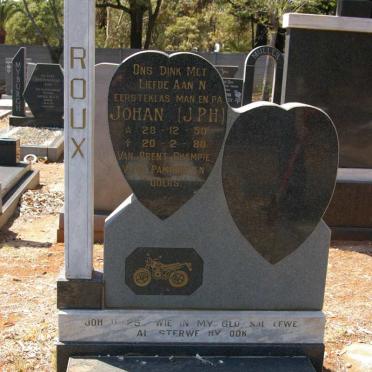 ROUX J.P.H. 1950-1988