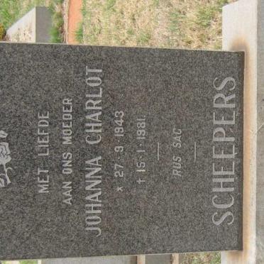 SCHEEPERS Johanna Charlot 1943-1981