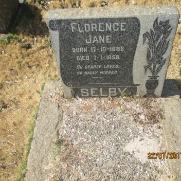 SELBY Florence Jane 1886-1959