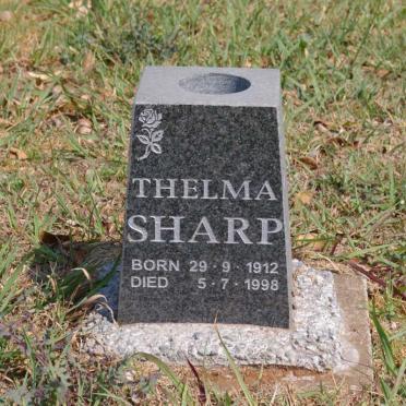 SHARP Thelma 1912-1998