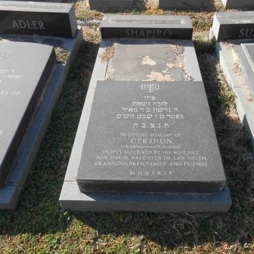 SHAPIRO Gershon 1896-1980