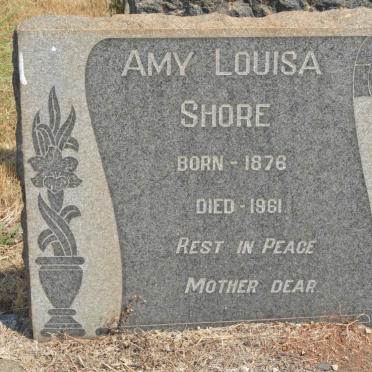 SHORE Amy Louisa 1876-1961