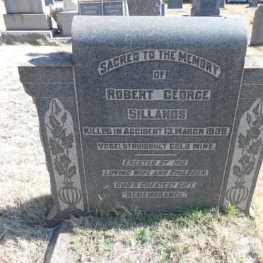 SILLANDS Robert George -1939