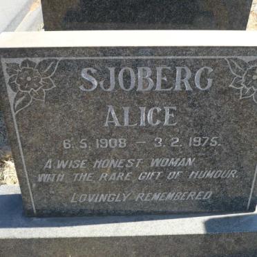 SJOBERG Alice 1908-1975