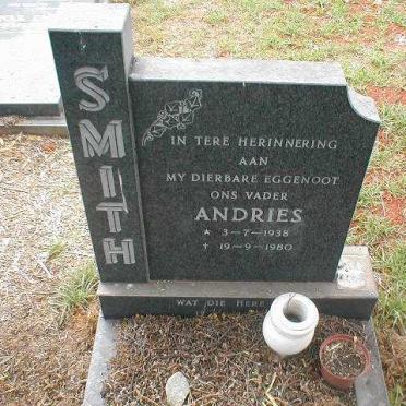 SMITH Andries 1938-1980