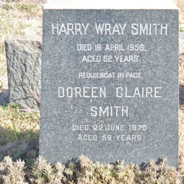 SMITH Harry Wray -1956 &amp; Doreen Claire -1970
