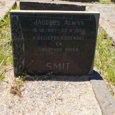 SMIT Jacobus Alwyn 1887-1958