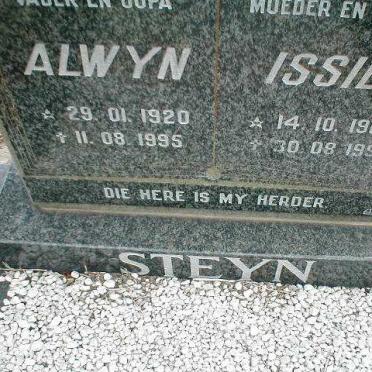 STEYN Alwyn 1920-1955 &amp; Issie 1911-1999