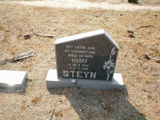 STEYN Harry 1930-1998