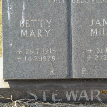 STEWART James Milne 1913-1987 &amp; Betty Mary 1915-1979
