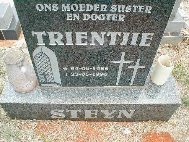 STEYN Trientjie 1955-1998