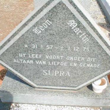 SUPRA Deon Martin 1957-1975