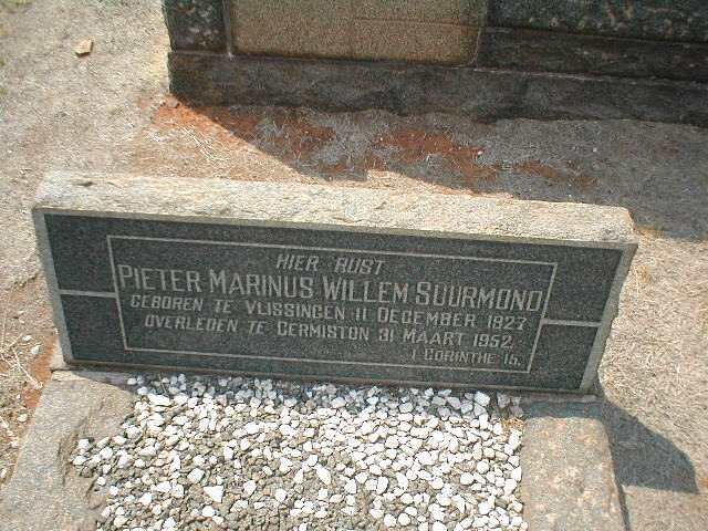 SUURMOND Pieter Marinus Willem 1927-1952