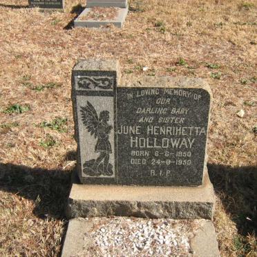 HOLLOWAY June Henrihetta 1950-1950