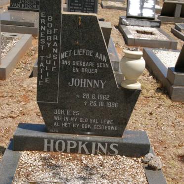 HOPKINS Johnny 1962-1986