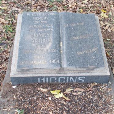 HIGGINS James Arthur 1942-1964