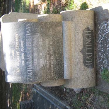 HATTINGH Zacharias Christiaan 1918-19?7