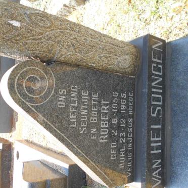 HELSDINGEN Robert, van 1956-1965